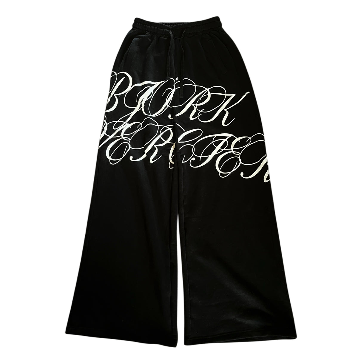 "logo" sweatpants