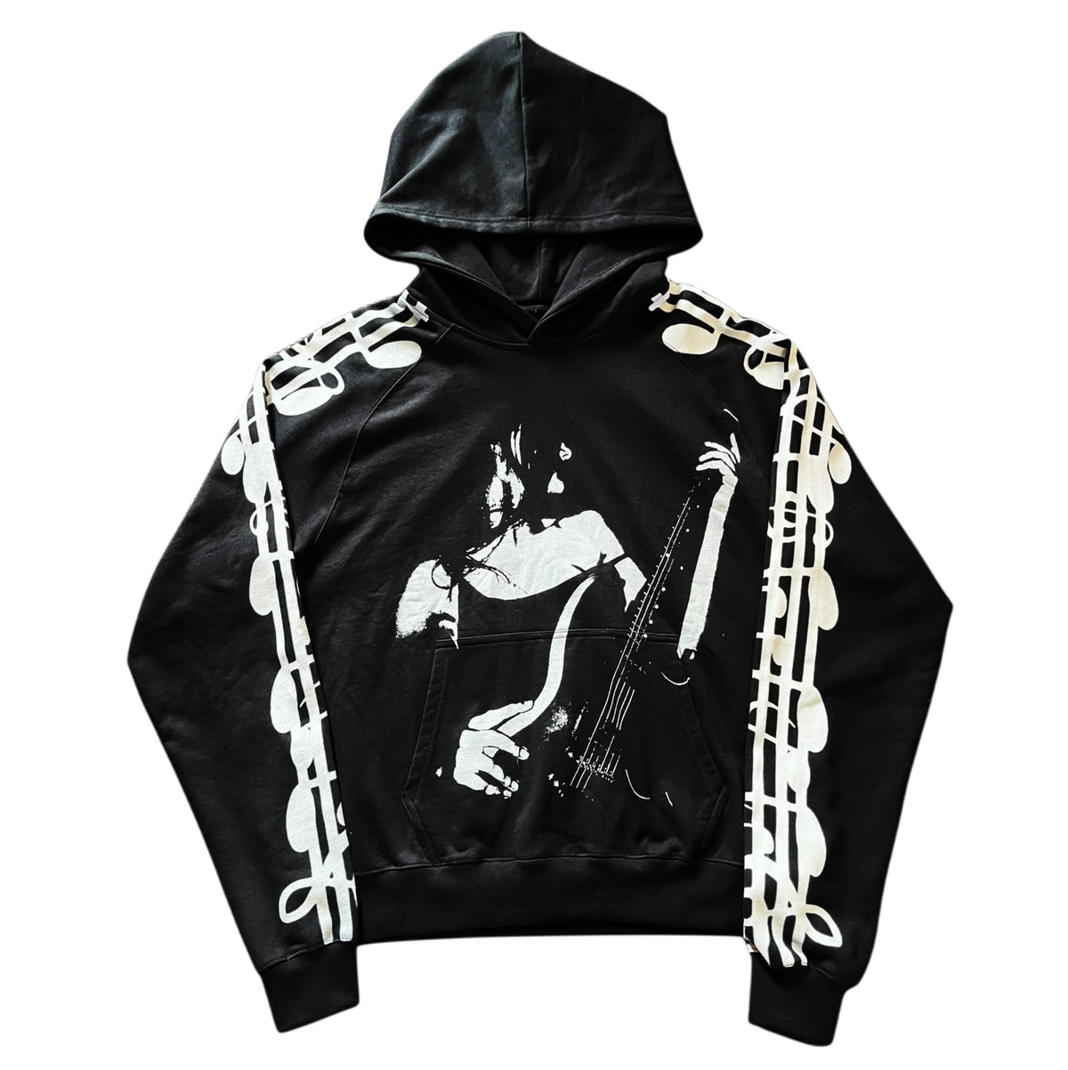 "notes" hoodie